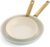 GreenPan Reserve Juego de Sartenes de Cerámica Saludable Anodizada Dura 20 cm y 26 cm, Mango Dorado, Sin PFAS, Aptas para Inducción y Horno, Azul Claro