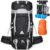 IGOLUMON Mochila de Senderismo 60L Impermeable Mochilas Trekking Viaje con cubierta de lluvia Mochila Deportiva al aire libre para Escalada Acampar Turismo Hombre Mujer
