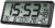 Hama | Reloj Digital para Pared con Radio, indicador de Temperatura y Humedad (Reloj con Radio DCF) Color Negro.