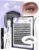 BEYELIAN Pestañas Postizas Cluster Lashes Kit with 168 Pcs D+ Lash Bond and Seal Remover, Eyelash Applicator for Beginner DIY at Home (Style3 0.07 Mix Black Band)
