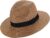 Sombrero de Paja Verano,Plegable Verano Sombrero Verano Sombrero ala Ancha de Playa de Fedora para Hombres Mujeres Visera Sombrero para Ocio al Deporte Aire Libre