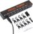 Asmuse Fuente de Alimentación para Pedal de Guitarra con 8 Salidas de CC, para Pedales de Efectos de Guitarra Eléctrica de 9 V