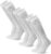 DANISH ENDURANCE Calcetines de Compresión Algodón Orgánico, Mujer y Hombre, Deporte, Recuperación, 1 o 3 Pack