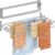 Tendedero de Pared Extensible Exterior Acero Inoxidable Resistente al óxido Tendederos Plegables Pared Ahorro de Espacio Tendedero Pared Retractil de baño Balcon