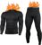 HYCOPROT Ropa Interior Térmica Conjunto Hombre Camiseta Térmica Hombre Ropa Termica Transpirable Funcional Conjunto Termico Invierno para Esquí Montaña Ciclismo