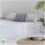 Juego de sabanas ALGODÓN ORGANICO ZUMAYA Cama de 160 x 190/200. Juego Cama 160×190 / 200 + 2 Fundas de Almohada + sábana Bajera Ajustable 160 x 190/200 .100% ALGODÓN ORGÁNICO.
