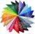 Bandanas Paisle, 22 Pañuelos de Colores Unisex, Pañuelo con Diseño Único Estampado, Pañuelo Multifunción,100% Algodon de Primera Calidad para Cuello, Cabeza, Adultos y Niños, 55 X 55 cm