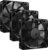 CORSAIR RS120 120 mm PWM Ventiladores – Conexión en Cadena – Bajo Nivel de Ruido – Rodamiento de Cúpula Magnética – Paquete Triple – Negro
