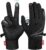 TANSTC Guantes Invierno Termicos por Hombre y Mujer, Guantes Moto a Prueba de Viento, Guantes Pantalla Táctiles Antideslizantes, Guantes Deportivos Impermeables para Esquí Ciclismo Senderismo, Negro
