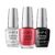 OPI Infinite Shine – Dutch Tulips + Base & Top Coat – Esmalte de uñas de larga duración – 3 x 15ml