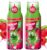 2 paquetes – FruttaMax – Concentrado de jarabe de frutas | Menos azúcar | con un 60% de contenido de fruta | adecuado para máquina de refrescos (2 x 500 ml) (2 x Gummibar Frambuesa)