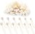 36 horquillas para el cabello con perlas para el pelo para bodas en forma de U para novia, horquillas para el cabello con cuentas, clip de perlas grandes, para dama de honor para mujeres, niñas,