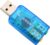 Adaptador de Audio USB Externo, USB 2.0 Audio de 5.1 Canales Adaptador de Tarjeta de Sonido para PC Adaptador de Auriculares USB