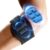 AGPTEK 1 x Coderas Epicondilitis, Cinta de Codo Tenista para Tendinitis Alivio del Dolor, Coderas Ajustable y Antideslizante, Codera Mujer & Hombre para Tenis, Golf, Padel, Gym, Azul