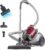 Akitas 800W Potente Cilindro Sin BolsaAspiradora Aspiradora con Cabezal de Boquilla Alemán WesselWerk Alfombra de Piso Duro Turbo PetHair Tool