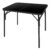 AKTIVE Mesa Plegable, 90 x 60 x 70 cm, Topes Antideslizantes, Tablero MDF, Estructura de Aluminio, Sistema de nivelación Integrado, Soporta 30 kg, Peso Ligero (63054)