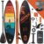 ALLPICK Tabla Paddle Surf Hinchable, Stand Up Paddle Board Sup, Tabla Padel Surf 320 cm, Soporte Universal para Cámara, Remo Ajustable, Principiantes y Avanzados, 150kg/180 kg
