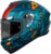 AXXIS Draken S Dinotoon B5 Matt Blue – Casco de Moto Integral Unisex Hombre y Mujer – Homologado ECE 22.06