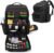 BAFASO Mochila de Peluquería, Bolsa de Viaje para Peluquería para Herramientas de Peluquería, Bolso Peluqueria Profesional (Solo Bolsa), Negro