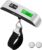 Bascula Maletas Viaje, Pesa Digital Maletas de Viaje Equipaje 110 lb/50 kg, Escala del Equipaje LCD Portátil, Accesorios Viaje Adecuada para Aire Libre, Compras