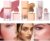Beauty Searcher 3PCS Contorno Líquido & Resaltador & Colorete Set de maquillaje, colorete en crema de larga duración, iluminador de contorno, bronceador, set de maquillaje facial