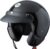 BHR Casco Demi-Jet 803 SIMPLY, Práctico Casco de Scooter Homologado ECE, Casco Jet de Motocicleta con Almohadilla Facial Extraíble y Cierre Micrométrico