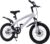 Bicicleta para niños de 14, 16, 18, 20″, bicicleta infantil de acero rico en carbono con volante y sillín de altura ajustable, para niños de 3 a 9 años