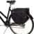 BikyBag Model M – Alforjas Dobles para Bicicleta para Parrilla Trasera (Negro)