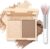 Boobeen Highlighter Contorno Paleta de Maquillaje Rostro Mate Polvo Bronceador, Compacto Contorno de Rubor para Mejillas, Natural de Larga Duración con Brocha