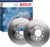 Bosch BD1155 Discos de freno, certificación ECE-R90, 1 juego de 2 discos