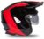 Casco Moto Trial UFO serathan Negro Rojo Brillo Talla L