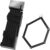 Cerradura plegable para bicicletas cadena plegable compacta portátil cerradura plegable duradera con soporte bicicleta de montaña / carrera / BMX / llave de cerradura para bicicleta de montaña