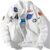 Chaquetas informales, chaqueta de motociclista para hombre, chaqueta de vuelo militar NASA MA-1, abrigo ligero de la Fuerza Aérea Moto Street Coat
