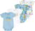 Chicco Pack Body de Manga Corta, Bebé – Unisex