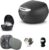 Compatible con Honda PCX 125 Baúl Maleta Baúl Shad 26 litros negro + SECURE LOCK SISTEM+Placa portaequipajes de moto scooter para casco integral-Jet modular universal