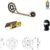 Compatible con Yamaha YBR 4T (RE31/RE51/RE52/RE54) 125 2013-13 Kit TRANSMISION para Cadena Moto Did 428H LUN 118 ESLABONES, PIÑON Acero P428-Z45, PIÑON P428-Z14 ESPECIFICO para Motos