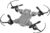 Dron Plegable, Posicionamiento de Presión de Aire Plegable Control de Aplicación Evitación de Obstáculos Trayectoria Vuelo RC Drone Transmisión WiFi para Vlog