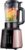 DSDD Batidora – Batidora, Smoothie Maker, Robot de Cocina, 1,65 l, Recipiente de Cristal, 8 Funciones, Picar, Batir, Hacer puré