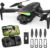 F417 drone con cámara 1080P para niños,ajustable 90° barra LED RGB,5G WiFi FPV,doble cámara,motores sin escobillas,360° Flip,ideal para principiantes y diversión al aire libre incluye bolsa de mano,C0