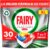 Fairy Platinum Plus Cápsulas De Lavavajillas Todo En Uno Limón, 30 Cápsulas, El embalaje puede variar