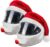 Funda para Casco de Motocicleta de Felpa, Funda para Casco de Motocicleta de Gorro Papá Noel, Cubre de Protección para Cascos Completos, Accesorios para Casco de Moto