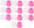 Healeved 10 Unidades De Envolturas Quitaesmalte De Uñas Hechas De Material Pp Cómodas Herramientas Para Las Uñas En Manicura