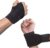 Hually Muñequeras Deportivas Ajustable, (1 Par) Transpirable Neopreno Ayuda a con Túnel Carpiano RSI Artritis Tendinitis y Dolores de Muñequeras (Talla Única se Adapta a la Izquierda o Derecha)