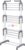 HUOLE Tendedero Vertical Plegable De Alta Capacidad de Ropa con Barras de Acero Inoxidable con Dos Alas Laterales Amplio Espacio para Secar-Ruedas Incluidas-(75-126)*64 * 170cm (Gris Plata)