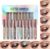 JasCherry Set de 10 Colores de Líquido Sombra de Ojos Brillante de Cosmético – Opción Ideal Para el Maquillaje #1