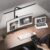 Jeebel Lámpara de Escritorio LED 24W 80cm Lámpara de Pinza de Sobremesa de Doble Cabezal – con Mando a Aistancia/Cuello de Cisne Giratorio 360°/ Protección Ocular/ 10 Modo Color 10 Nivele de Brillo