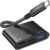 JSAUX Lector de tarjetas USB C SD con puerto USB 3.0 y puerto de carga, lector de tarjetas Micro SD 4 en 1, compatible con iPhone 15/15 Pro Max/15 Pro/15 Plus, iPad Pro, MacBook Pro/Air, Galaxy S8 a