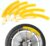 JSMTKJ 5 PCS Protector de Llanta de Cambio de Neumáticos Protector de Llantas de Reparación de Neumáticos 23cm Protectores de Llantas para Autos Bicicleta Motocicleta