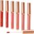 Juego De Brillo De Labios De 6 Colores, Lápiz Labial Líquido, Bálsamo Labial Teñido, Taza Antiadherente, Suministros De Maquillaje para Manchas De Labios para Niñas Y Mujeres