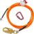 Kit de cuerda de posicionamiento ajustable con núcleo de alambre de acero para arboristas, escaladores, trepadores de árboles al aire libre